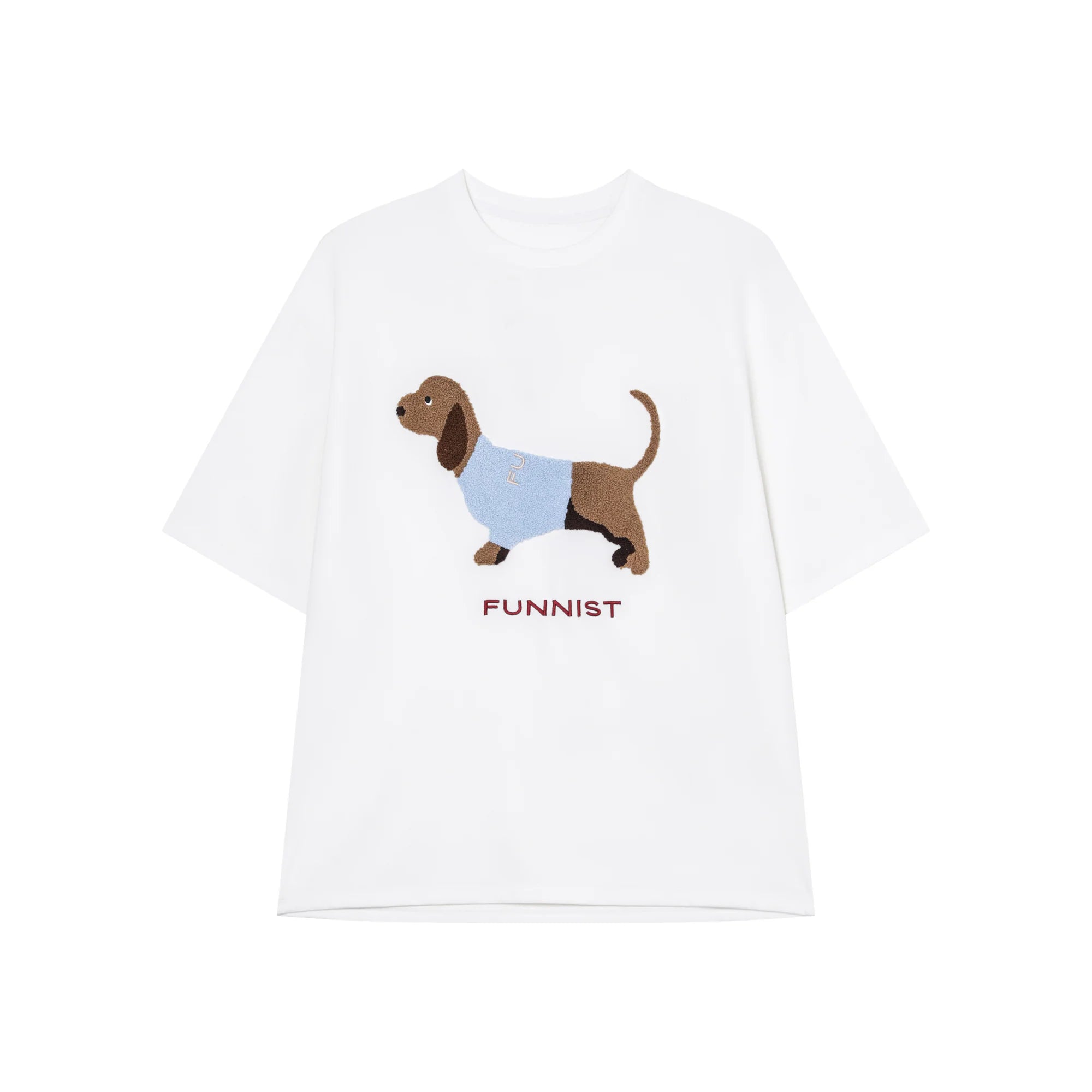 Dachshund Embroidery T-Shirt