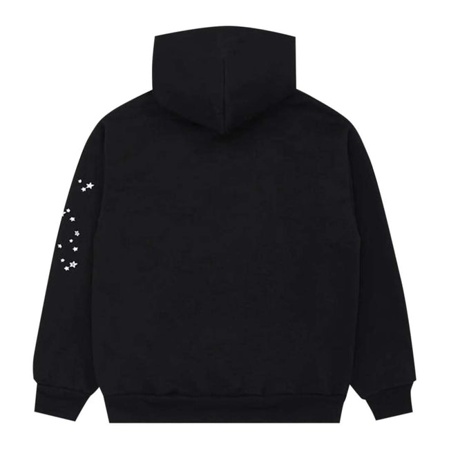 Sp5der Black OG Web Hoodie Main Image