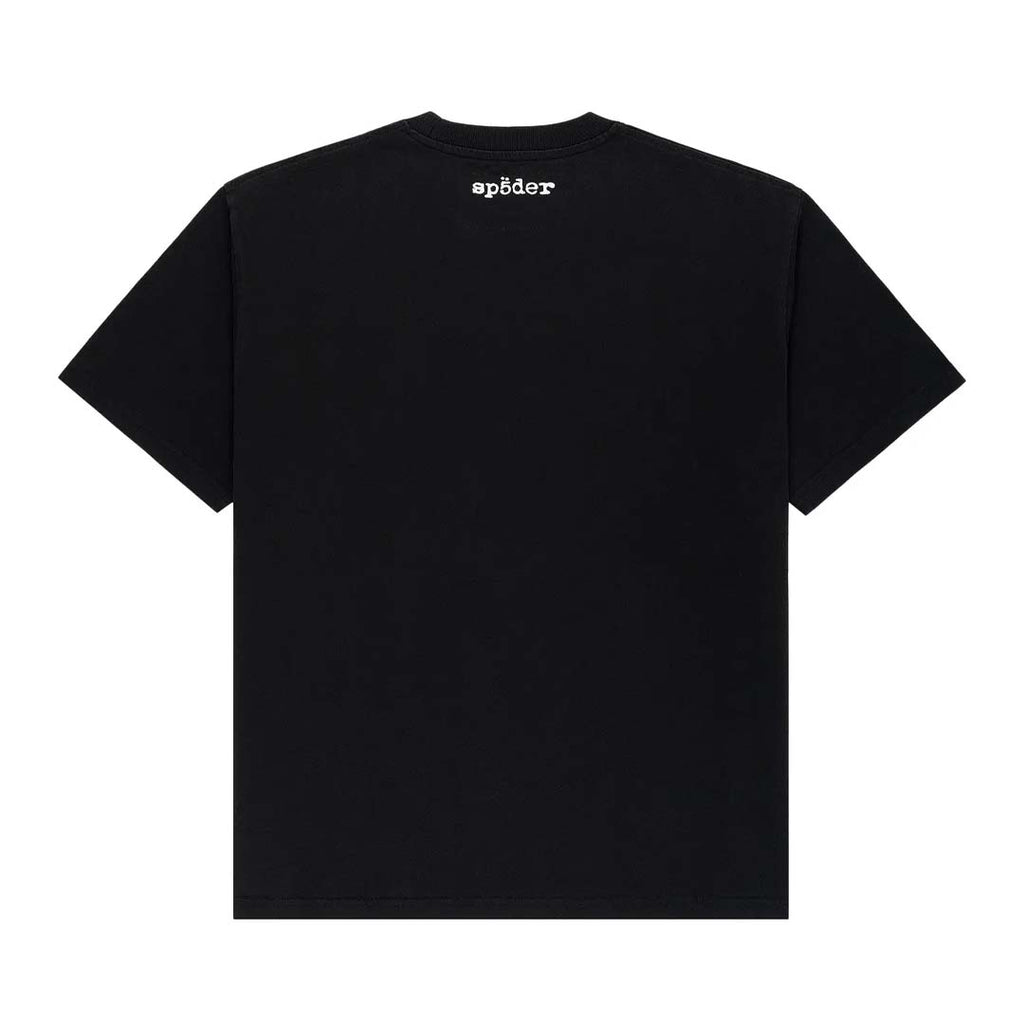 Sp5der Diffused Collegiate Tee Black
