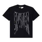 Sp5der Diffused Collegiate Tee Black