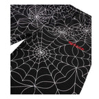 Sp5der Embroidered Black AOP Sweatpants