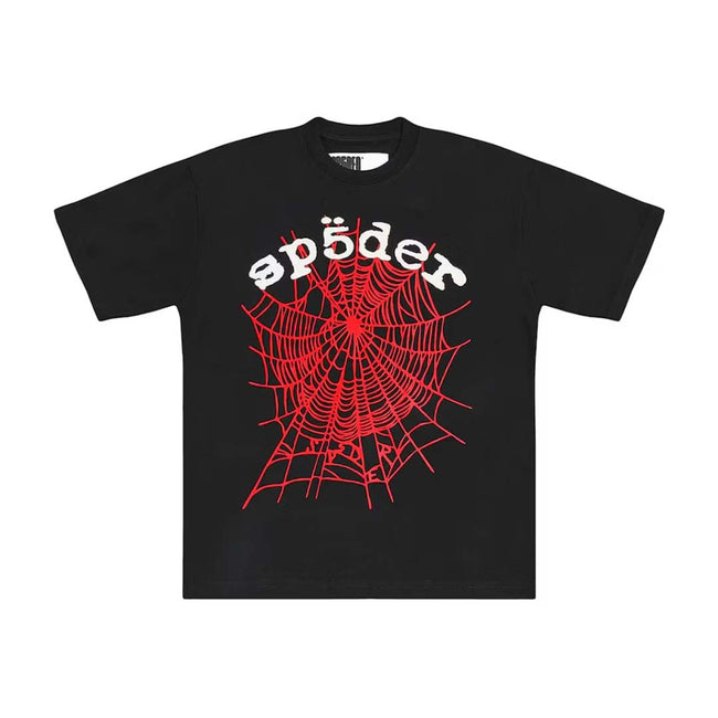 Sp5der Legacy Logo Heavyweight Tee Black Hover Image
