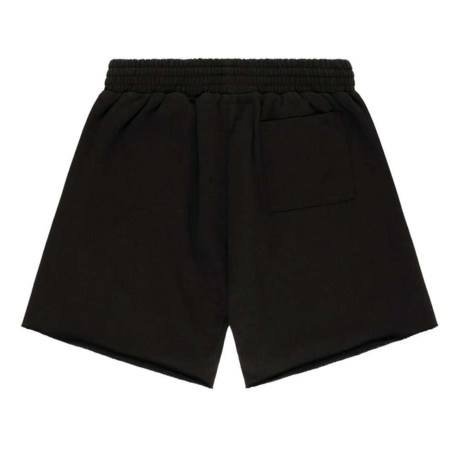 Sp5der OG Logo Phantom Sweat Shorts 'Black' Main Image