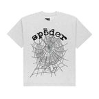 Sp5der OG Web V2 Tee Heather Grey