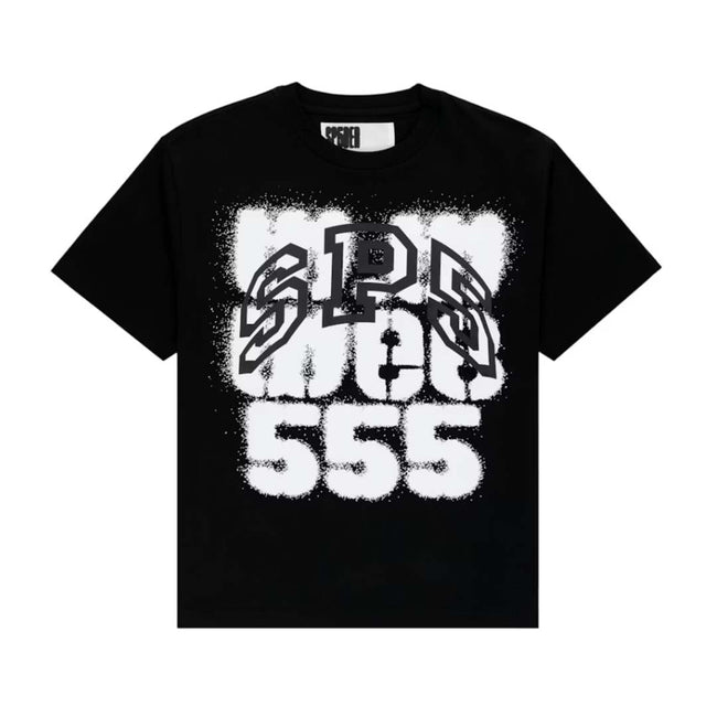 Sp5der Sp555 Spray Tee Black Hover Image