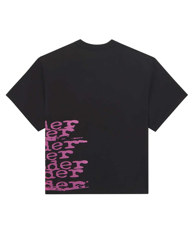 Sp5der Stacked Tee Black Main Image