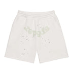 Sp5der T&F Sweat Shorts White