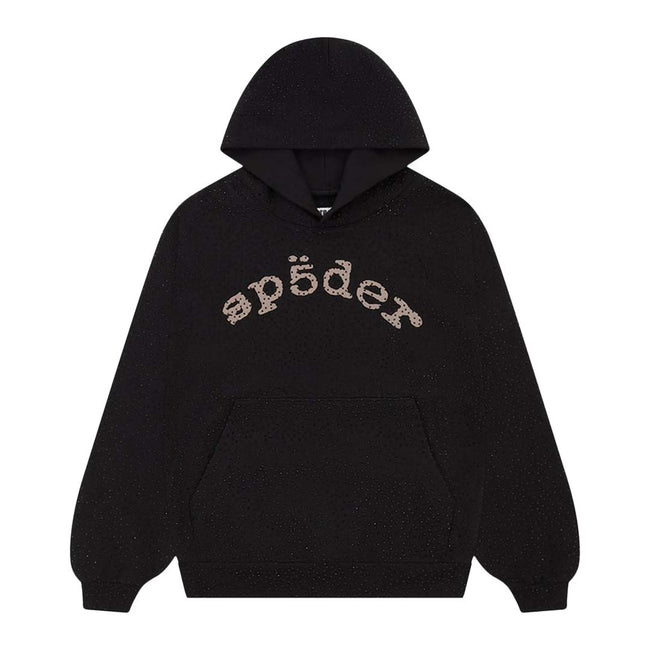 Sp5der VVS Gemstone Hoodie Black Hover Image