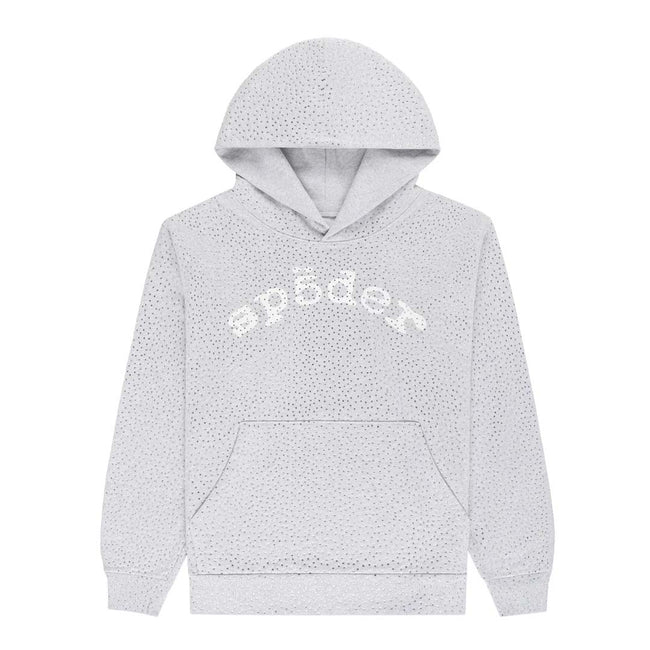 Sp5der VVS Hoodie 'Heather Grey' Hover Image