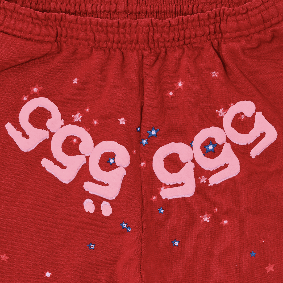 Sp5der Worldwide 555 Angel Sweatpants Red