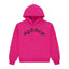 Sp5der Worldwide AOP Webstone Hoodie Pink