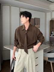 Wrinkle-Free Long Sleeve Casual Shirt