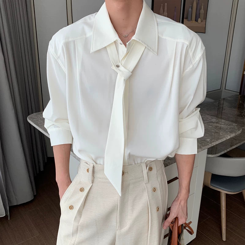 Wrinkle-Free Long Sleeve Casual Shirt