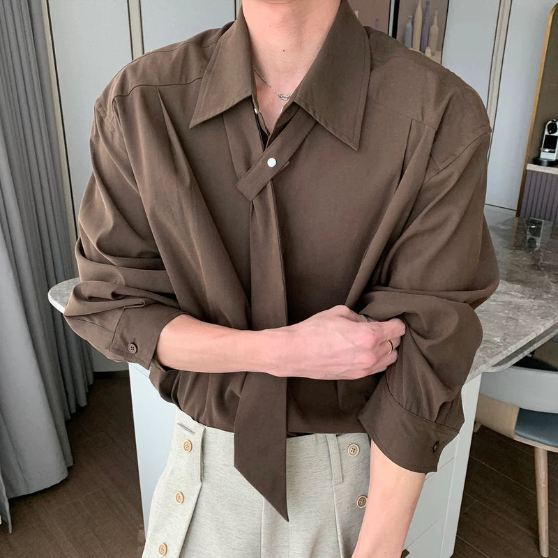 Wrinkle-Free Long Sleeve Casual Shirt